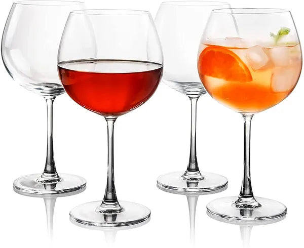 Red Wine Glass Set, White Wine Beer Whisk Drink Glass 660ml(PACK OF 6)